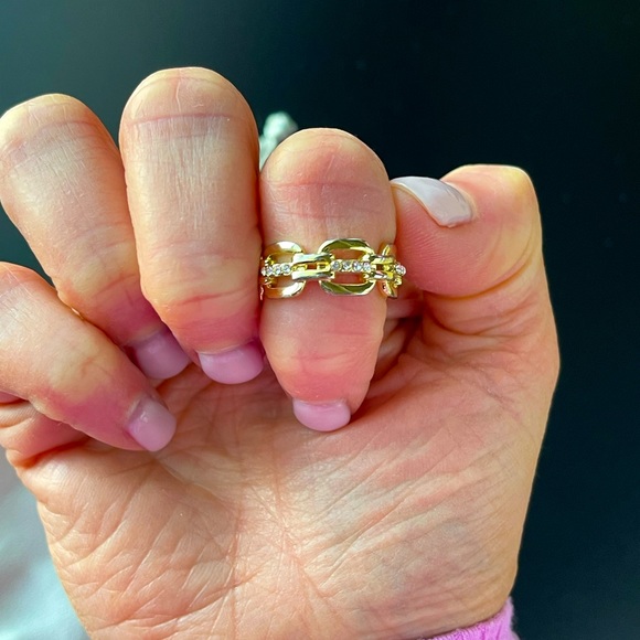 Set Of 6 Gold Plated Rings - Picture 4 of 12